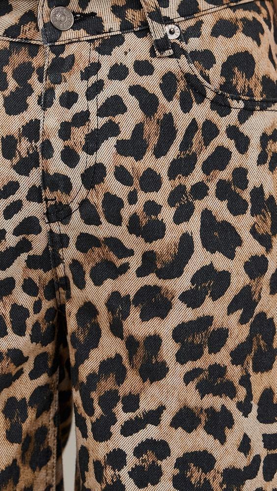 Ragged Priest Leopard Wash Release Jeans | Shopbop Product Image