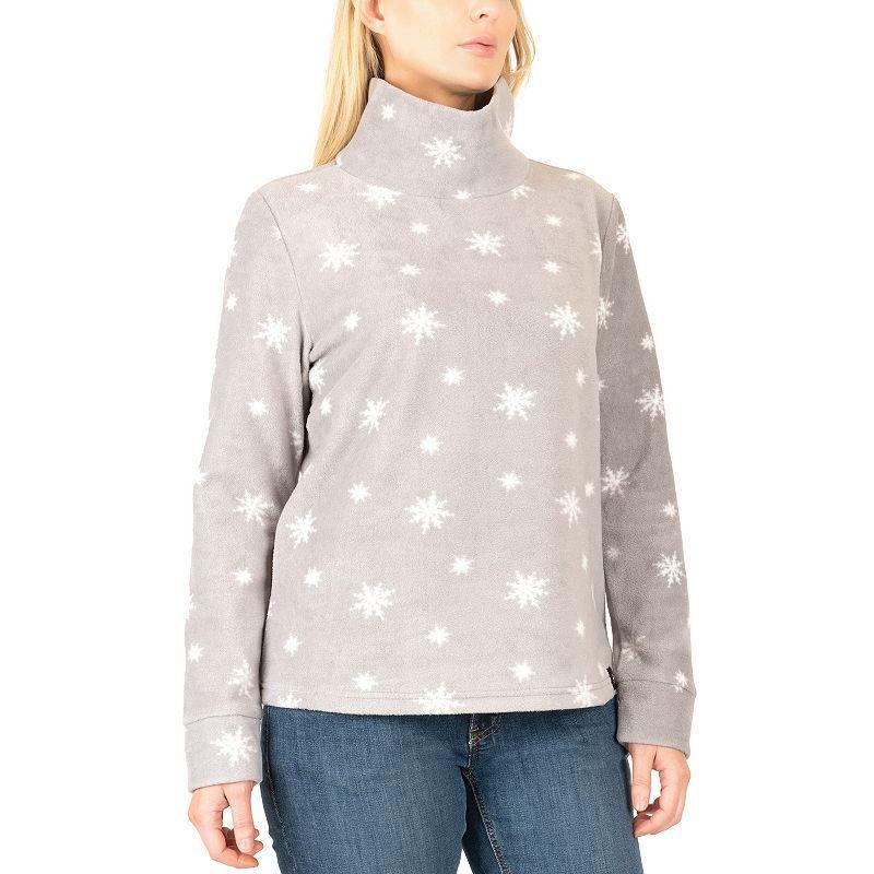 Womens Mountain and Isles Mockneck Fleece Pullover Product Image