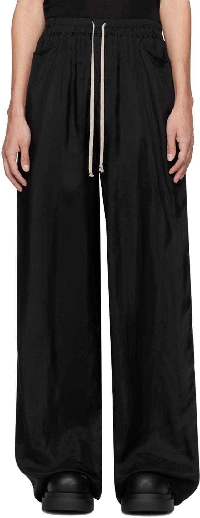 RICK OWENS Lido Wide-leg Trousers In Black Product Image