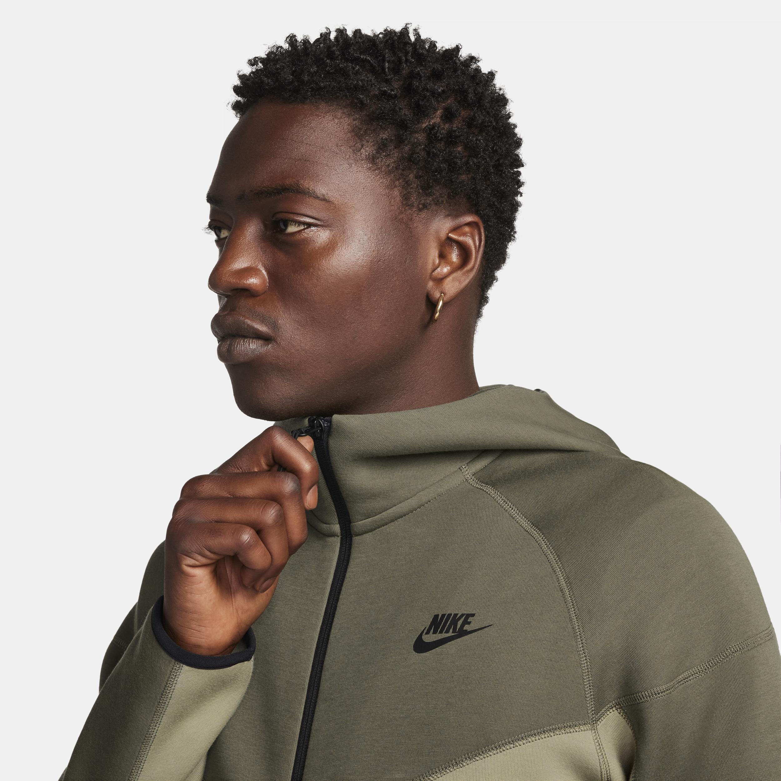 Men's Nike Sportswear Tech Fleece Windrunner Full-Zip Hoodie Product Image