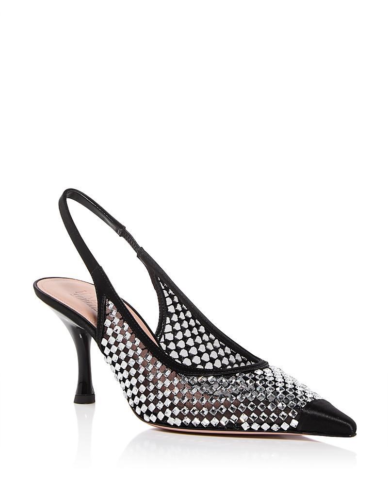 Malone Souliers Womens Vesper Embellished Slingback Pumps Product Image