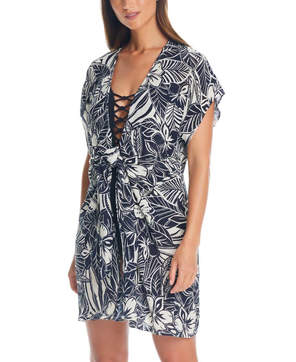 Bleu by Rod Beattie Womens Ciao Bella Printed Cover-Up Dress Product Image