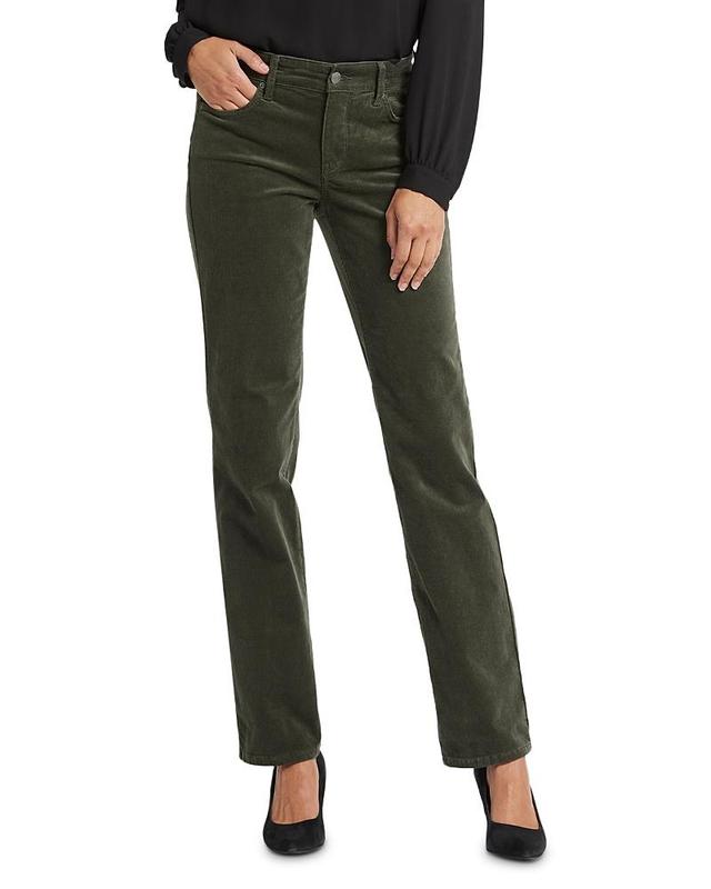 Nydj Marilyn High Rise Straight Leg Corduroy Pants Product Image