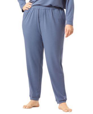 Hue Plus Size French Terry Cuffed Lounge Pant Product Image