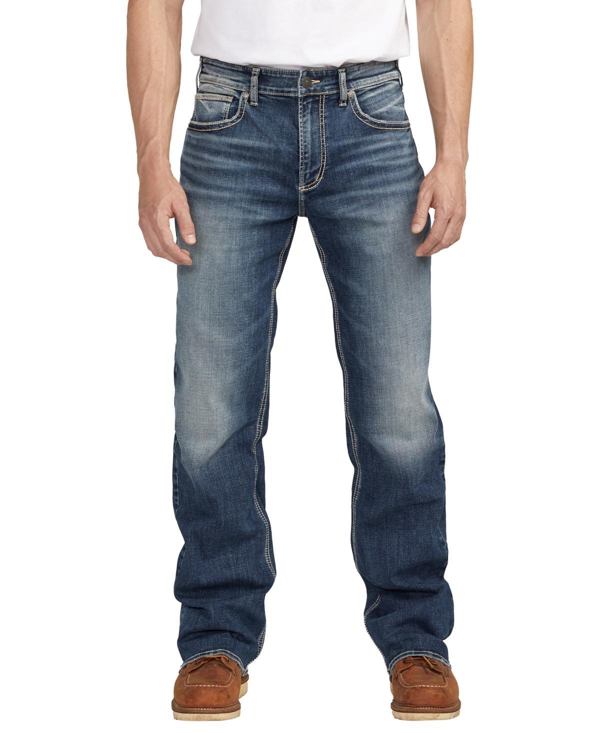 Silver Jeans Co. Mens Craig Classic Fit Boot Cut Jeans Product Image