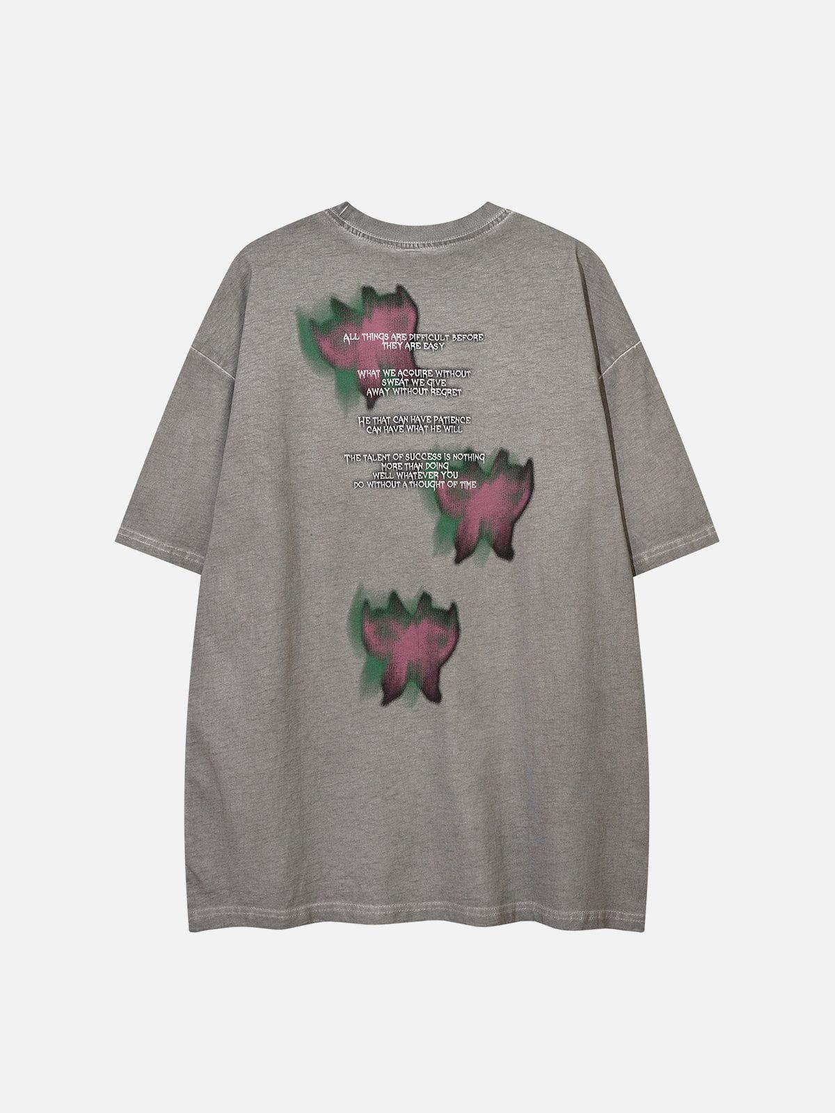 Aelfric Eden Blurring Butterfly Washed Tee Product Image