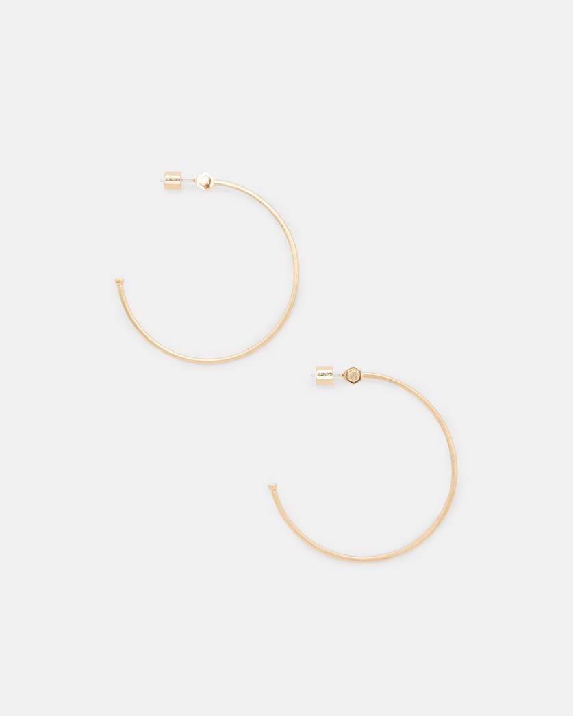 Toggle Large Hoop Earrings Product Image