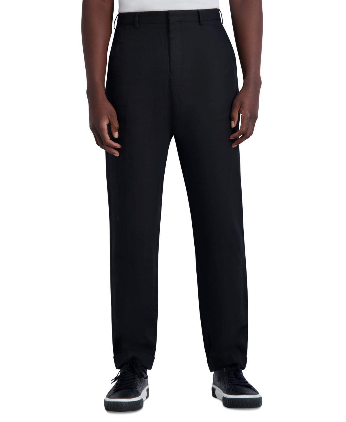 Men's Linen-Blend Trousers Product Image