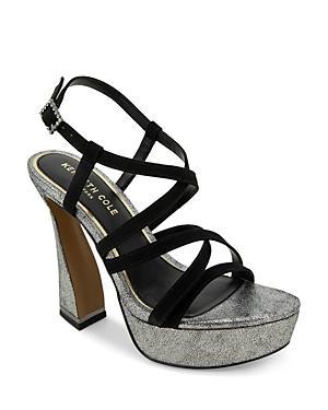 Kenneth Cole New York Womens Allen Strappy Platform Sandals Womens Shoes Product Image