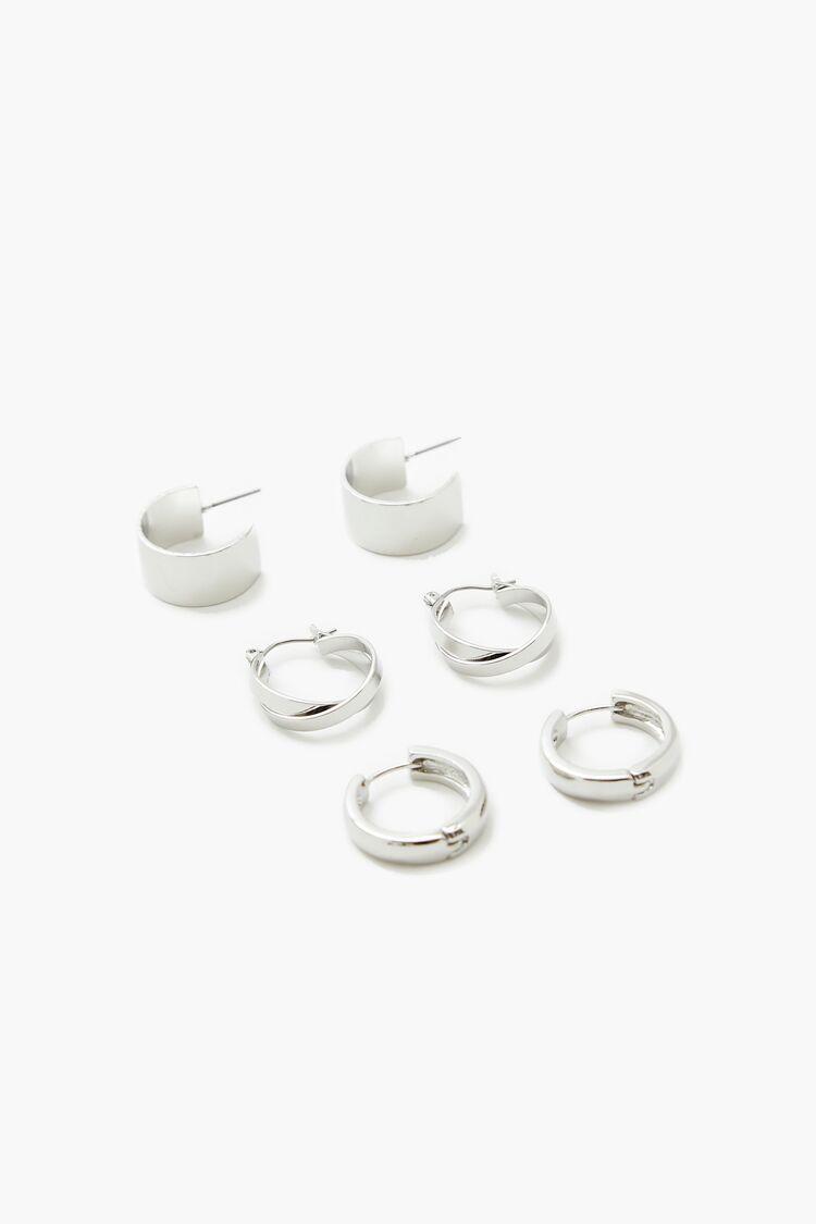 Smooth Hoop Earring Set | Forever 21 Product Image