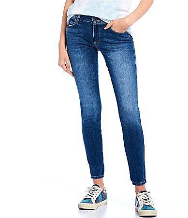 Guess Curve Mid Rise Skinny Jeans Product Image