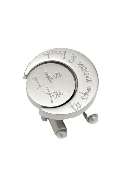 Cufflinks, Inc. Love You to the Moon & Back Cuff Links Product Image