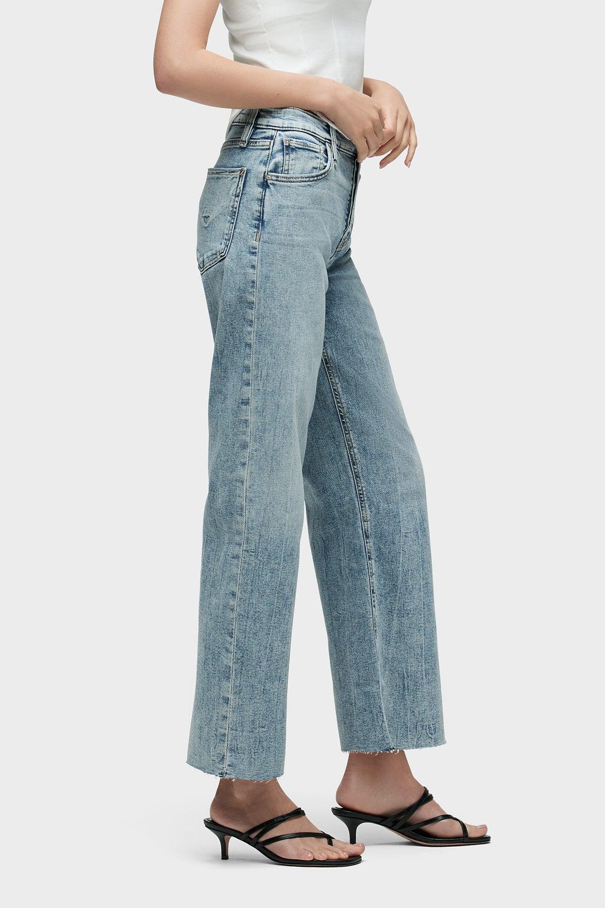 Rosie High-Rise Wide Leg Ankle Jean Female Product Image