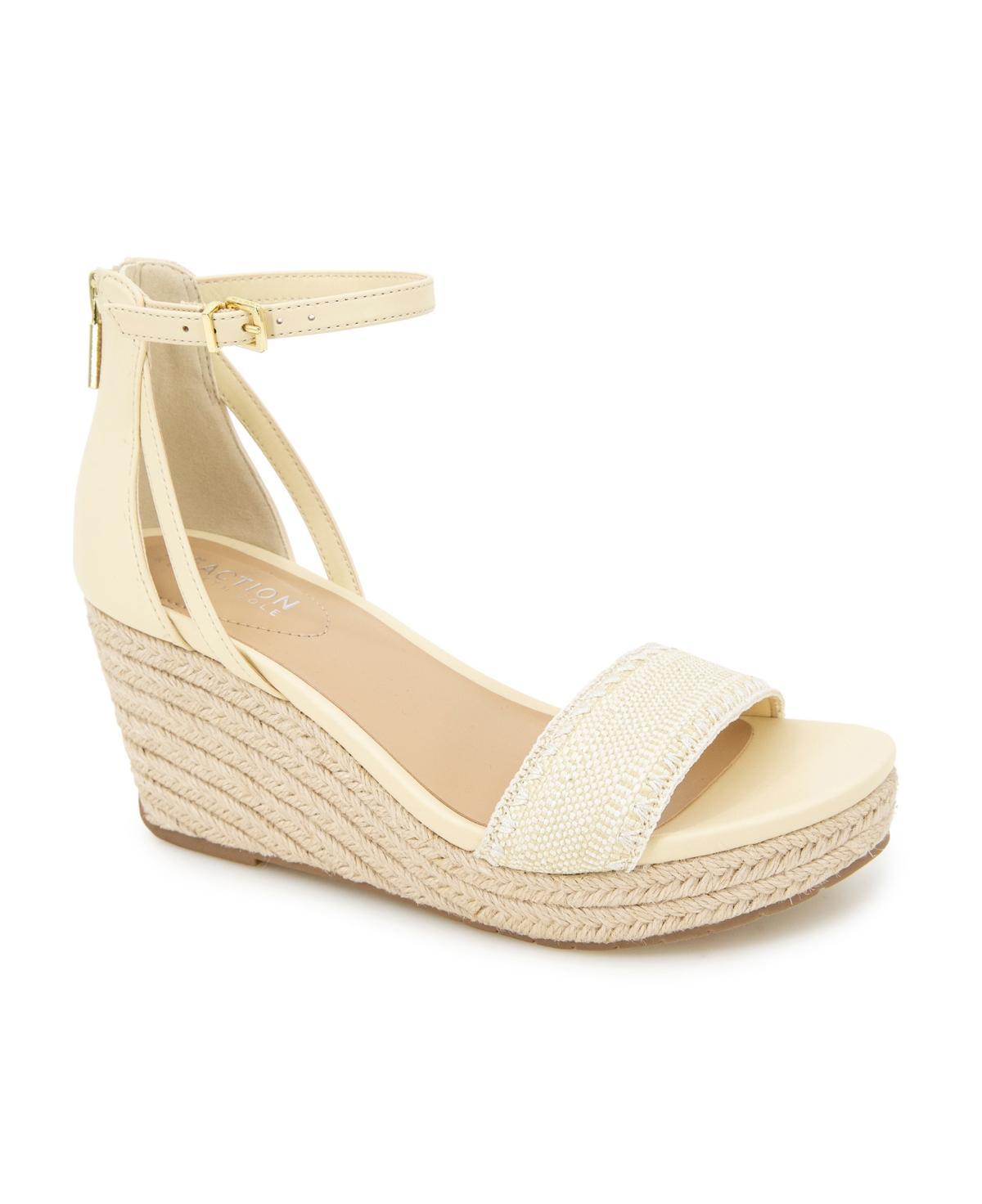 Kenneth Cole Reaction Womens Colton Espadrille Wedge Sandals Product Image