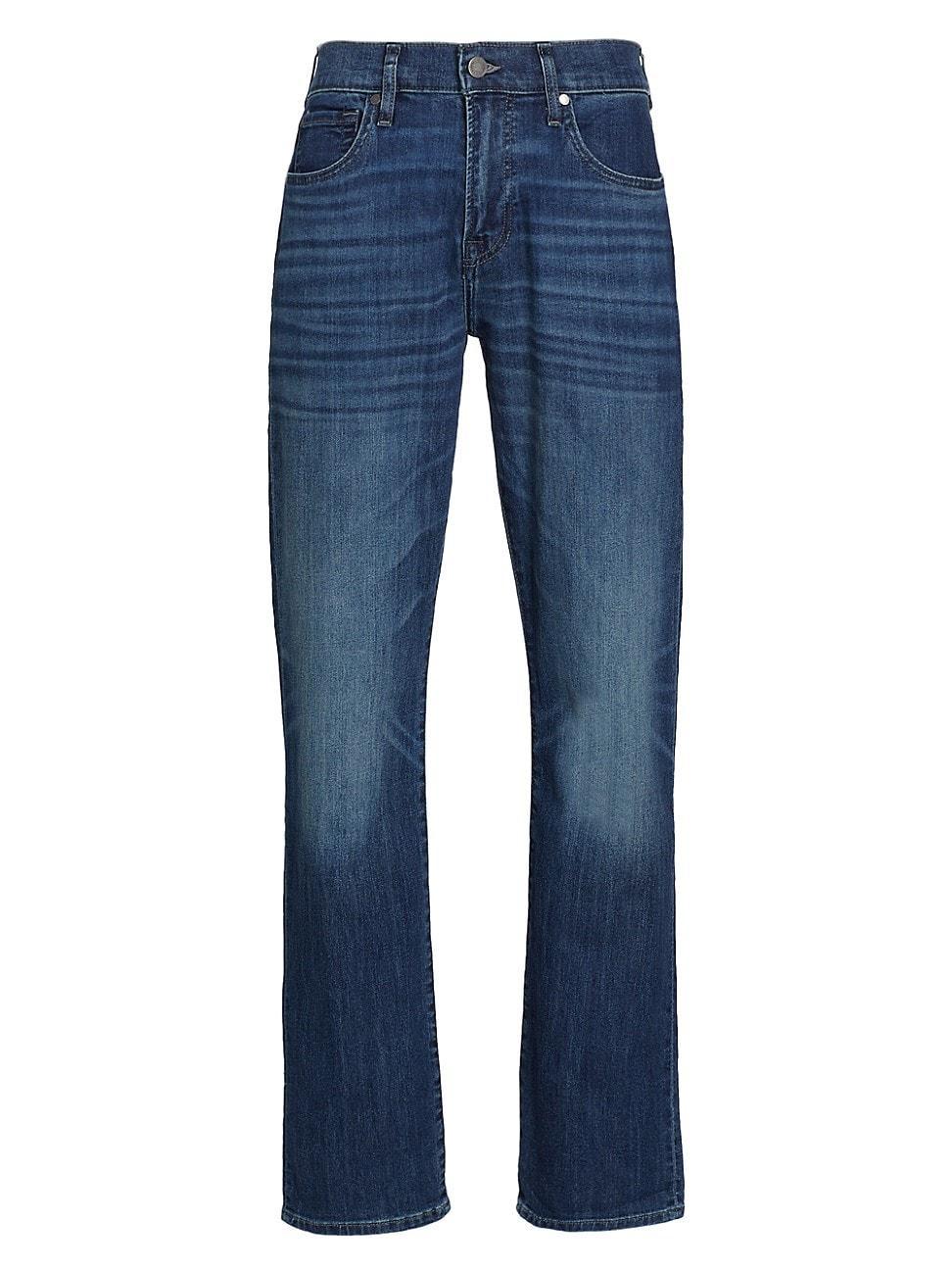 Mens Stretch Straight-Leg Jeans Product Image