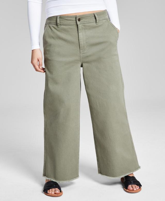 Women's Mariner Cropped Fringe-Trim Pants, Created for Macy's Product Image