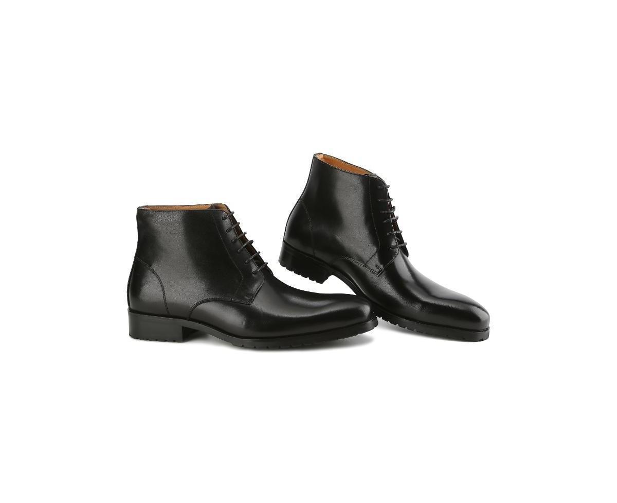 Gino Vitale Mens Handcrafted Genuine Leather Lace-Up Dress Boot Product Image