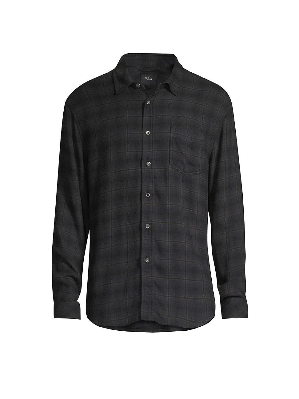 Rails Lennox Plaid Button-Up Shirt Product Image