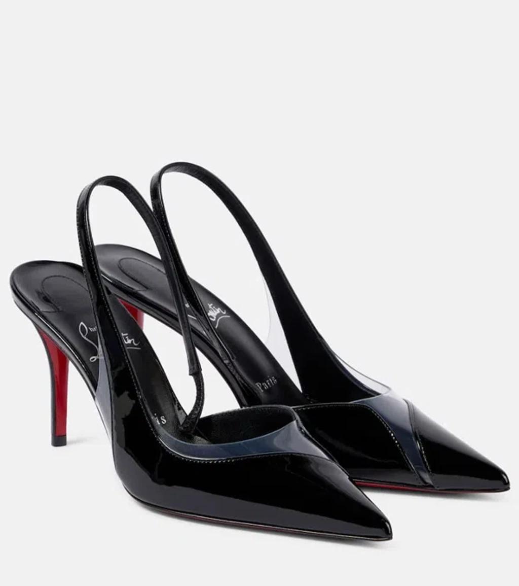 Posticha Pointed Toe Slingback Pump In Black Product Image