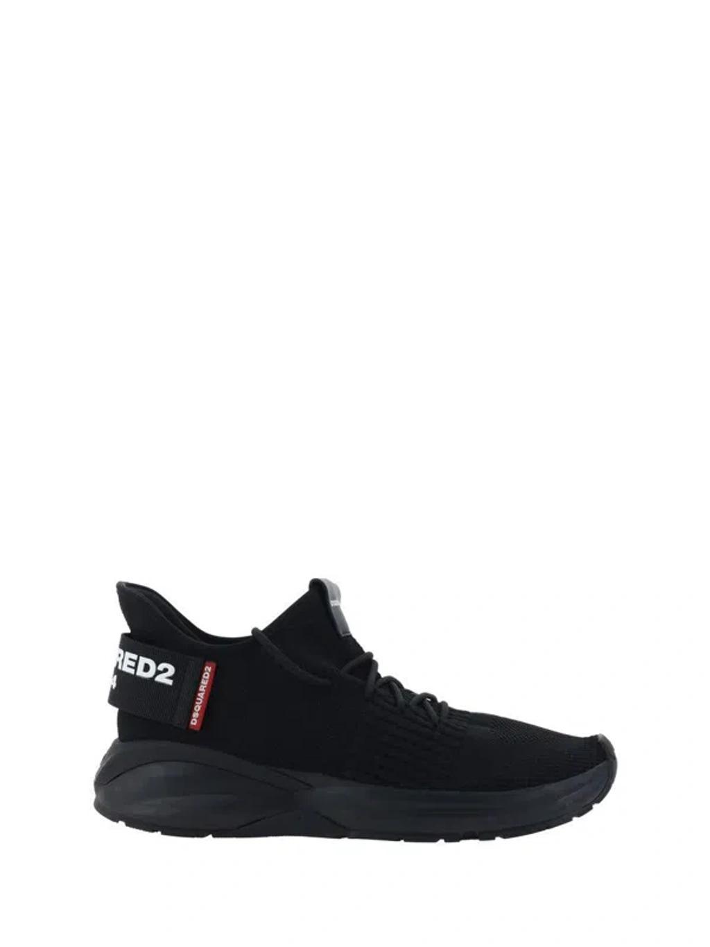 DSQUARED2 Sneakers In Nero+nero Product Image