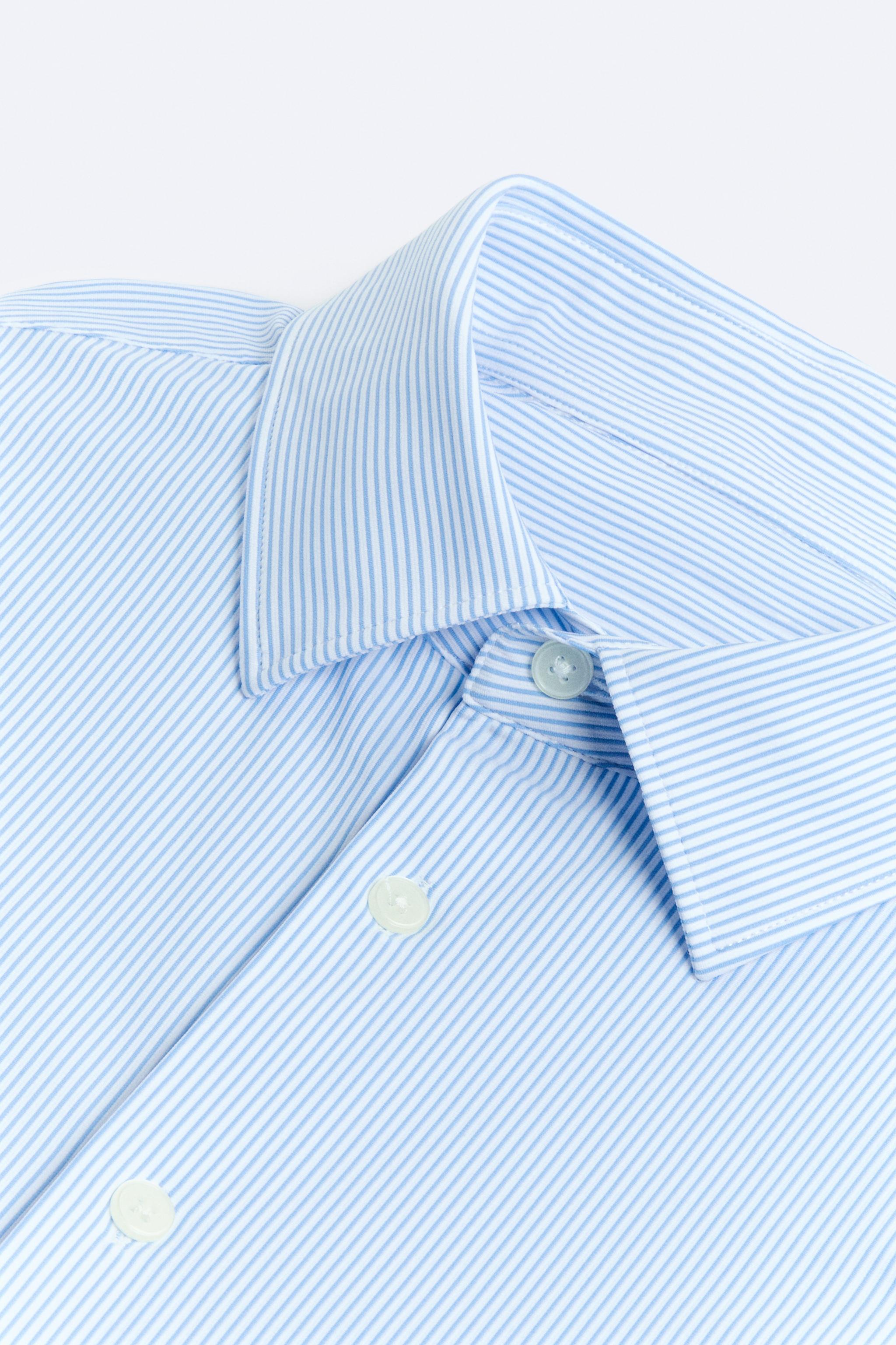 STRIPED STRETCH SHIRT Product Image