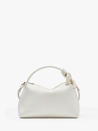 JWA CORNER BAG - LEATHER TOP HANDLE BAG in white | JW Anderson US  Product Image