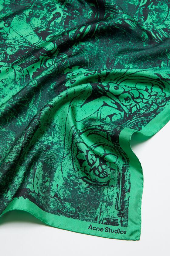 Printed silk scarf Product Image