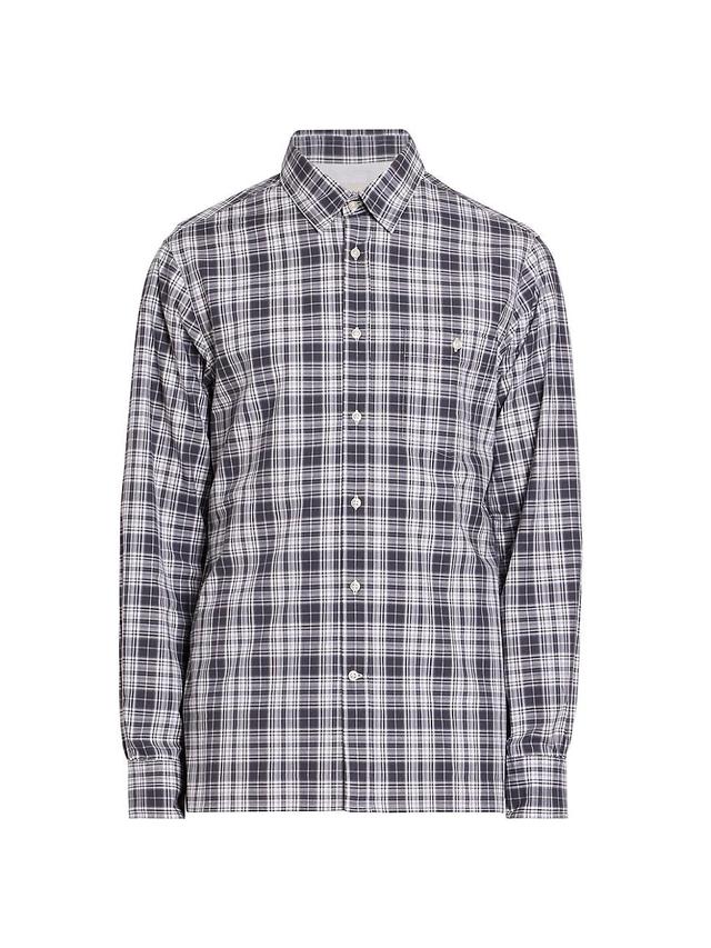 Mens Alex Cotton Check Shirt Product Image