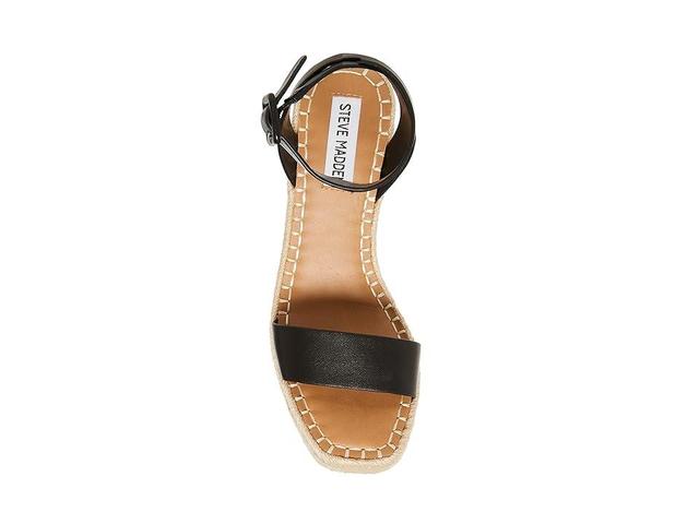 Steve Madden Upstage Wedge Sandal Leather) Women's Shoes Product Image