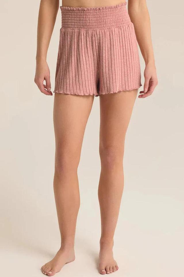 Z Supply Dawn Smocked Rib Short Product Image