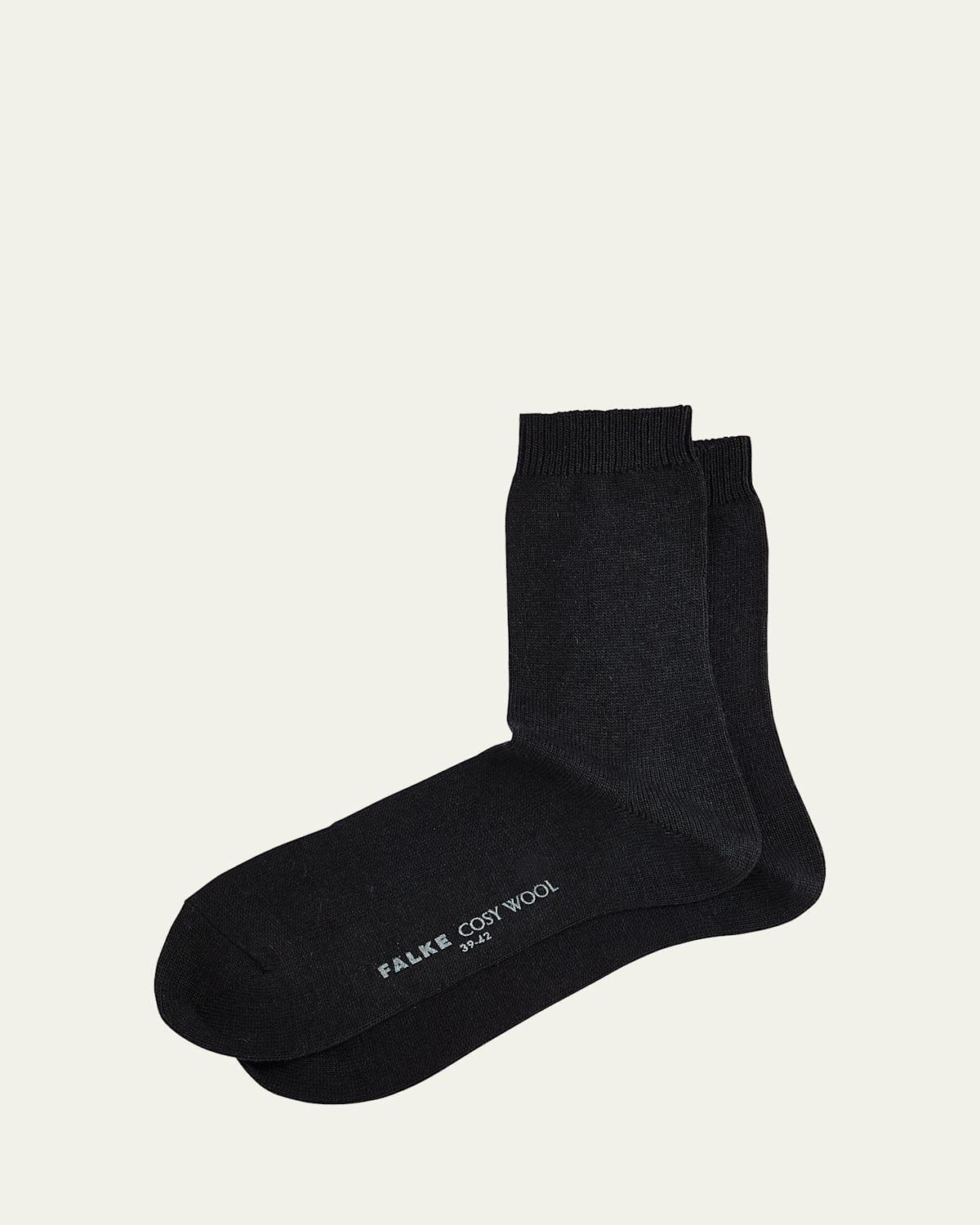 Cashmere & Wool-Blend Cozy Socks Product Image