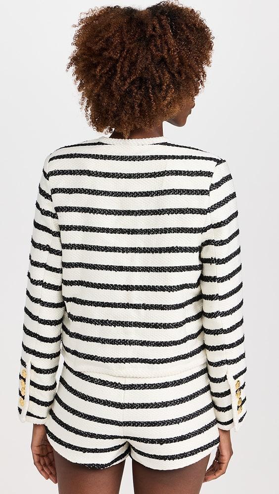 English Factory Stripe Tweed Jacket | Shopbop Product Image