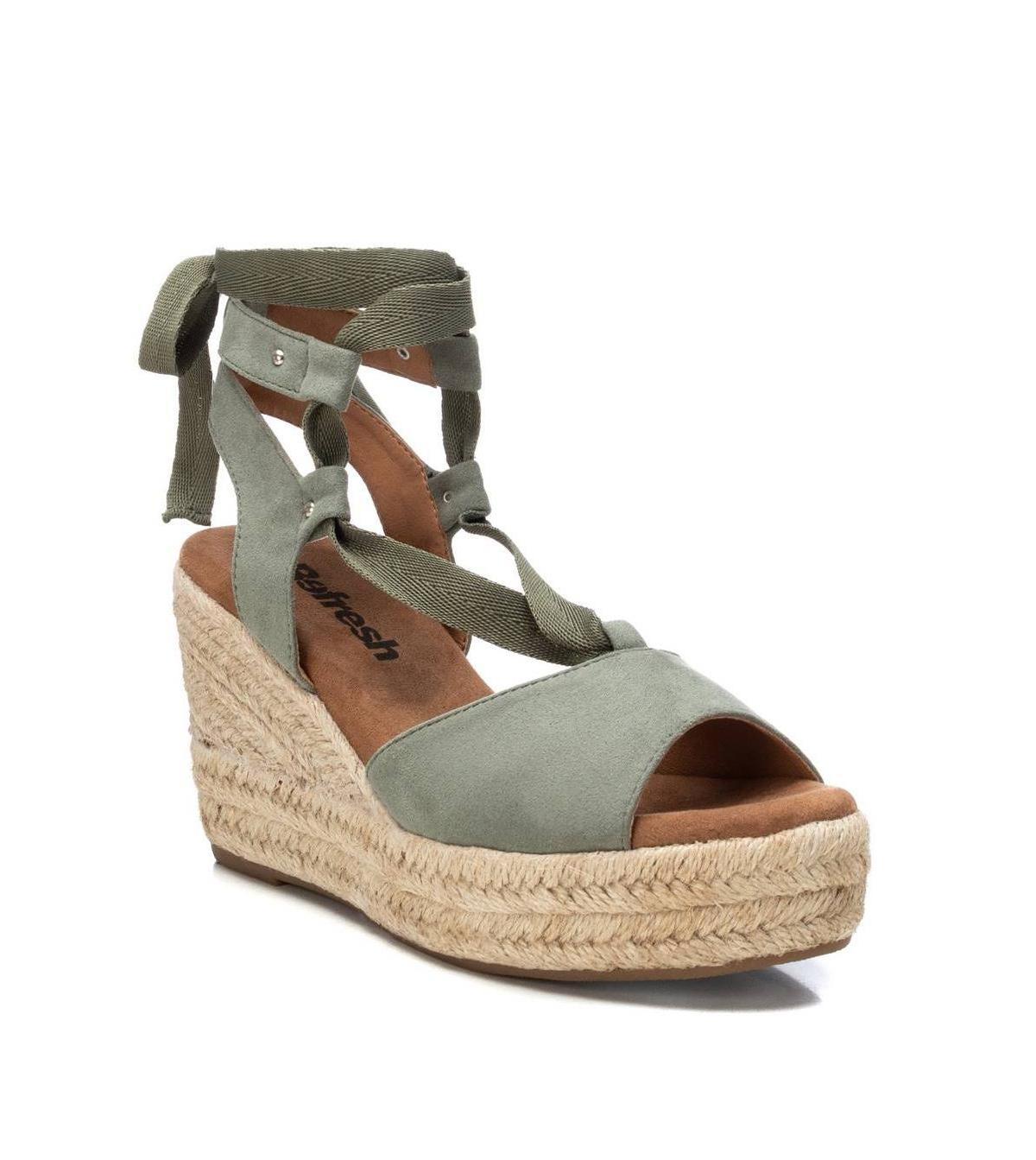 Xti Womens Jute Wedge Sandals By Product Image