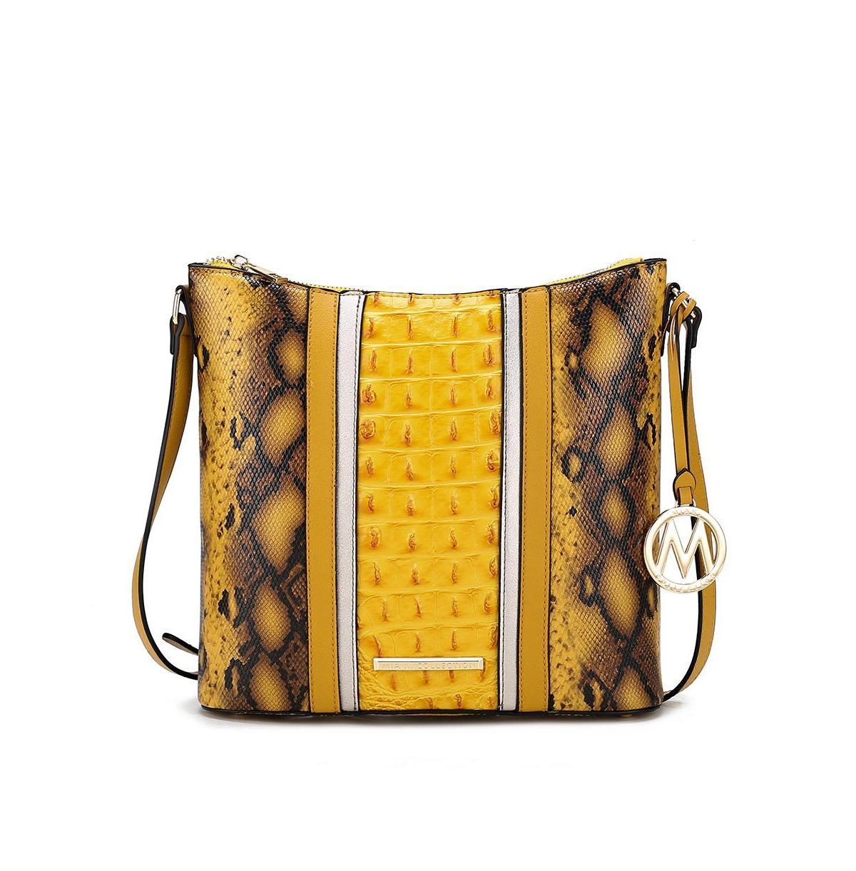 Mkf Collection Meline Croco & Snake Embossed Womens Shoulder bag by Mia K Product Image