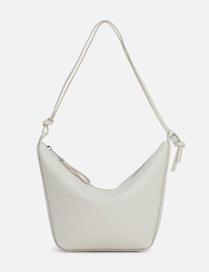 LOEWE Hammock Mini Leather Shoulder Bag In White Product Image