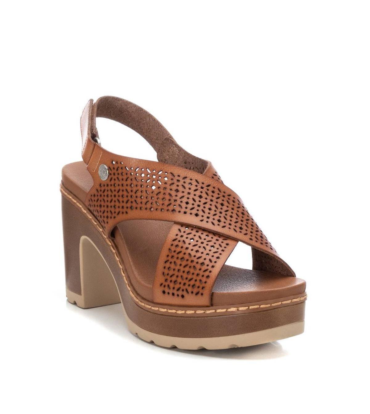 Womens Cross Strap Heeled Sandals By Xti Product Image