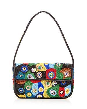 STAUD Tommy Beaded Shoulder Bag Product Image