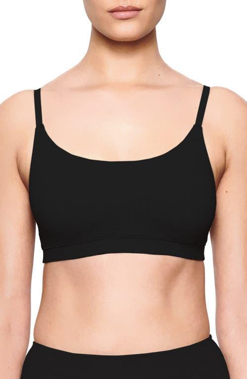 SKIMS Stretch Cotton Jersey Scoop Bralette Product Image