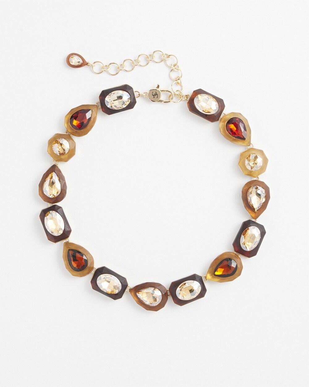 Neutral Bib Statement Necklace Product Image