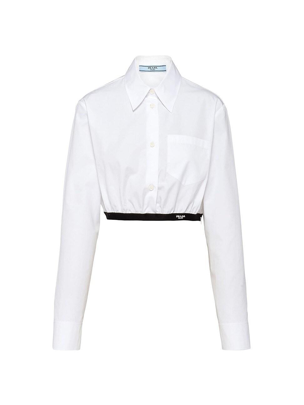 Womens Poplin Shirt Product Image