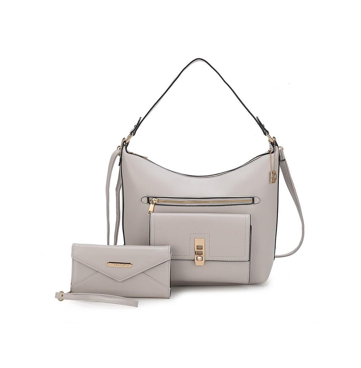 Mkf Collection Clara Women s Shoulder Bag with Wristlet Wallet by Mia K Product Image