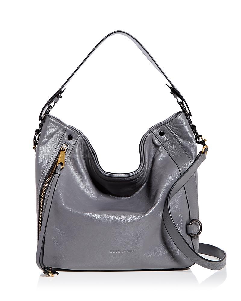 Womens Mab Leather Hobo Bag Product Image