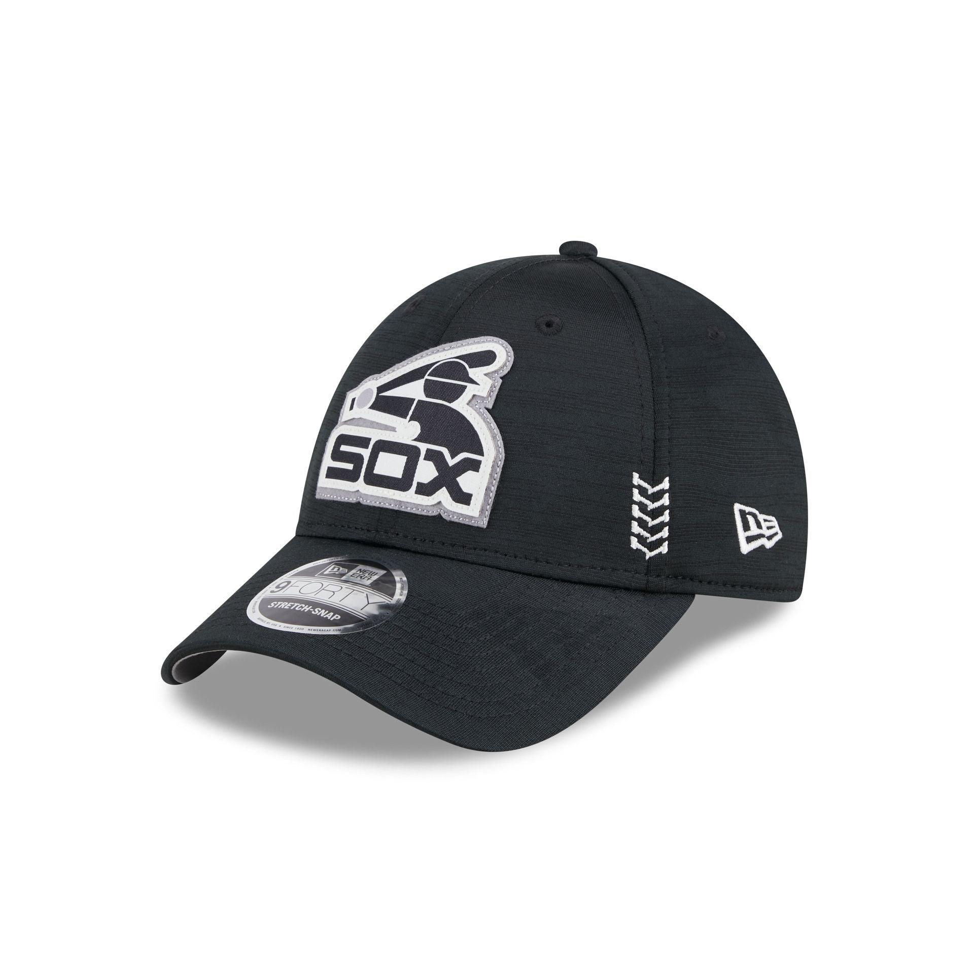 Chicago White Sox 2024 Clubhouse 9FORTY Stretch-Snap Hat Male Product Image