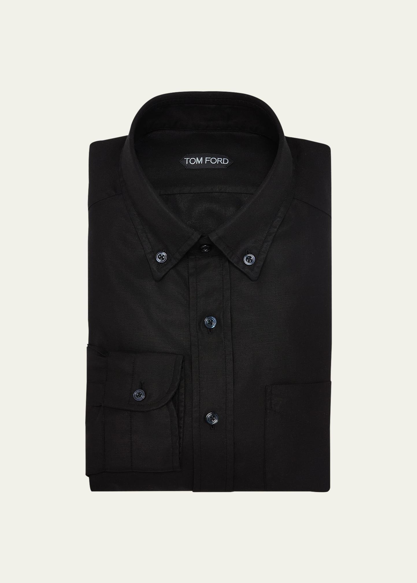 TOM FORD Slim Fit Leisure Button-Down Shirt product image