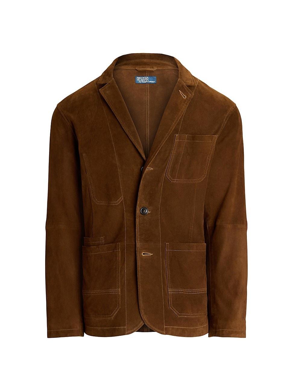 Mens Suede Sport Jacket Product Image