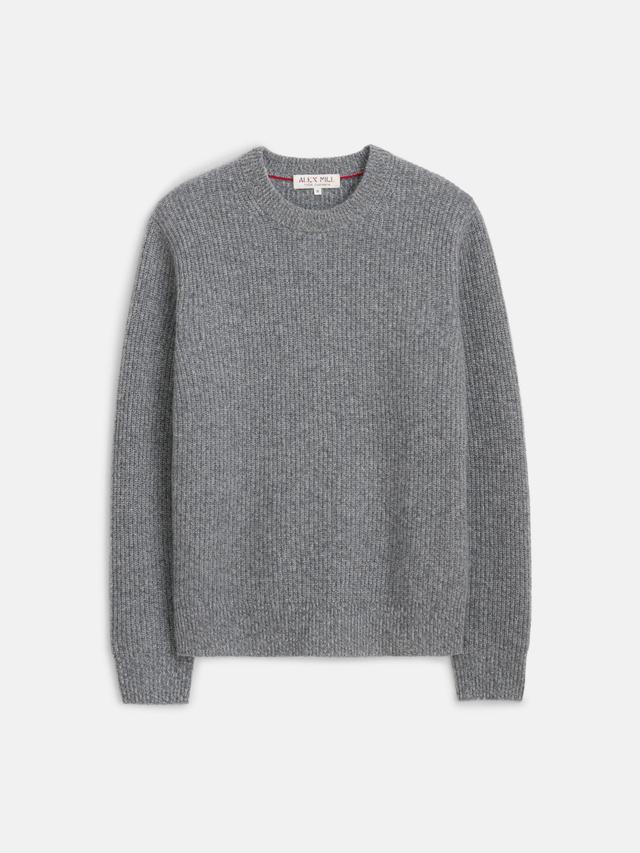 Jordan Sweater In Washed Cashmere Male Product Image