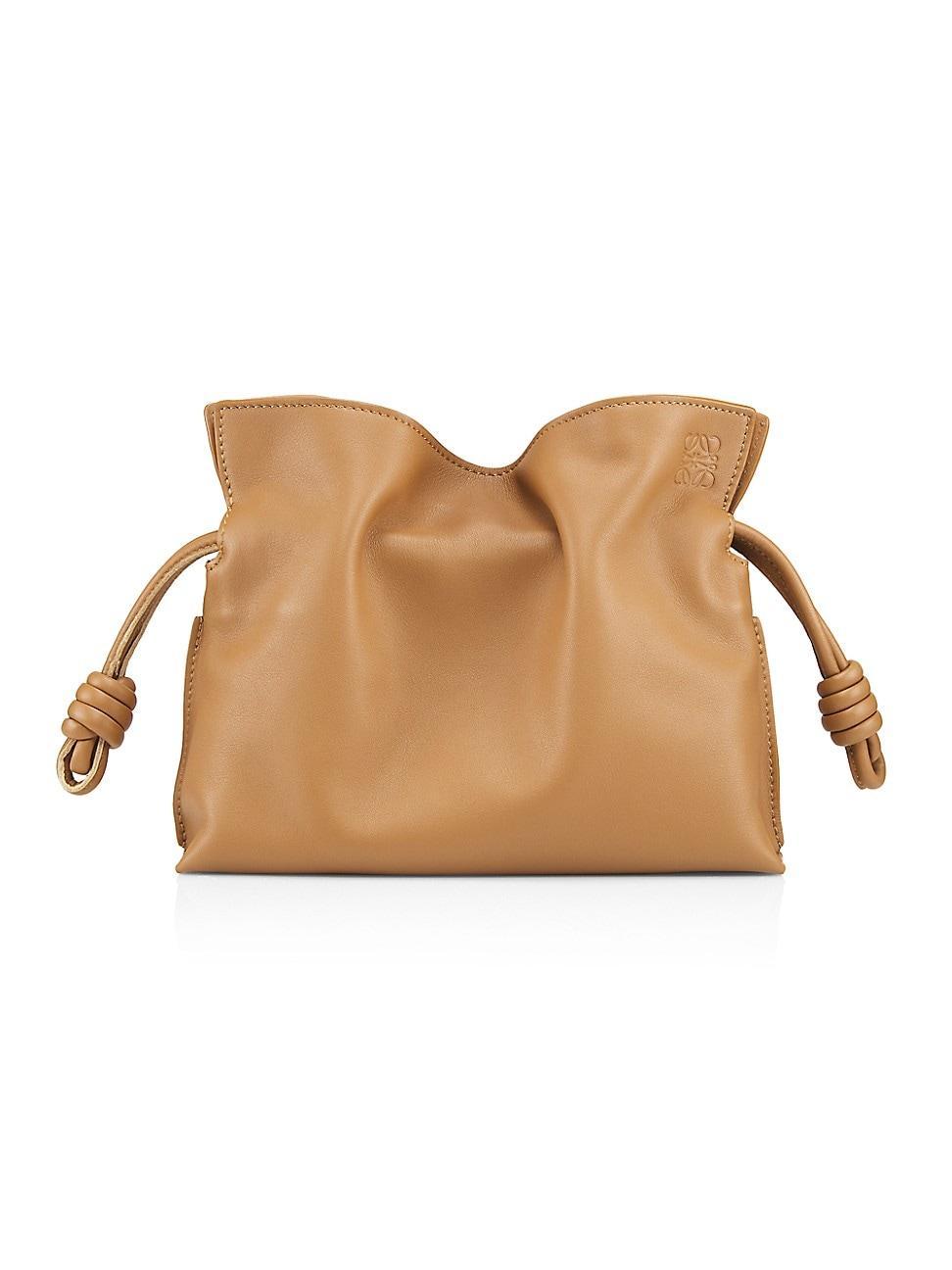 Loewe Mini Flamenco Leather Clutch Product Image