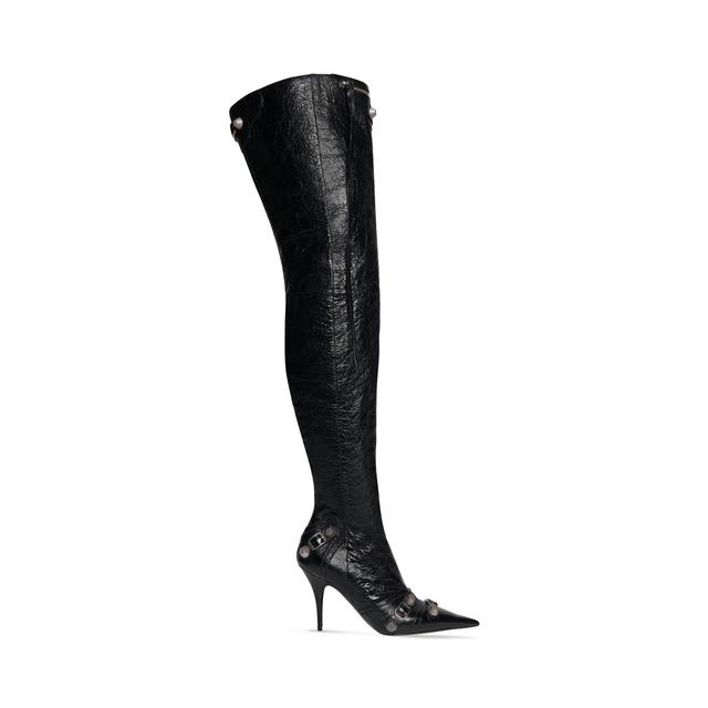 Women's Cagole 90mm Over-the-knee Boot  in Black Product Image