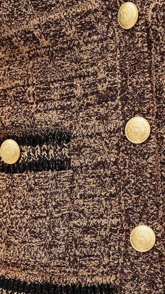 L'AGENCE Jenni Waffle Stitch Cardigan | Shopbop Product Image