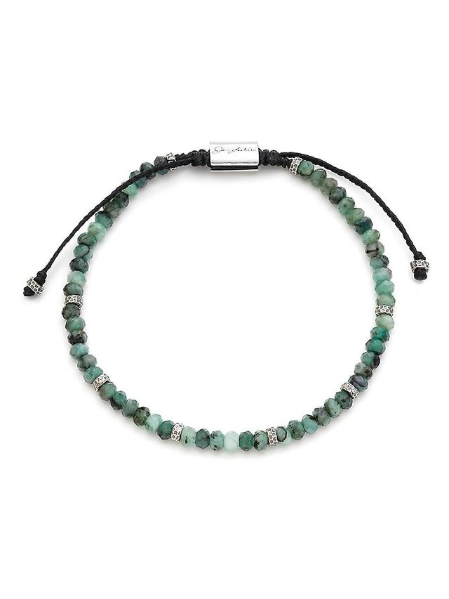 Mens Gemstone Beaded Bracelet Product Image